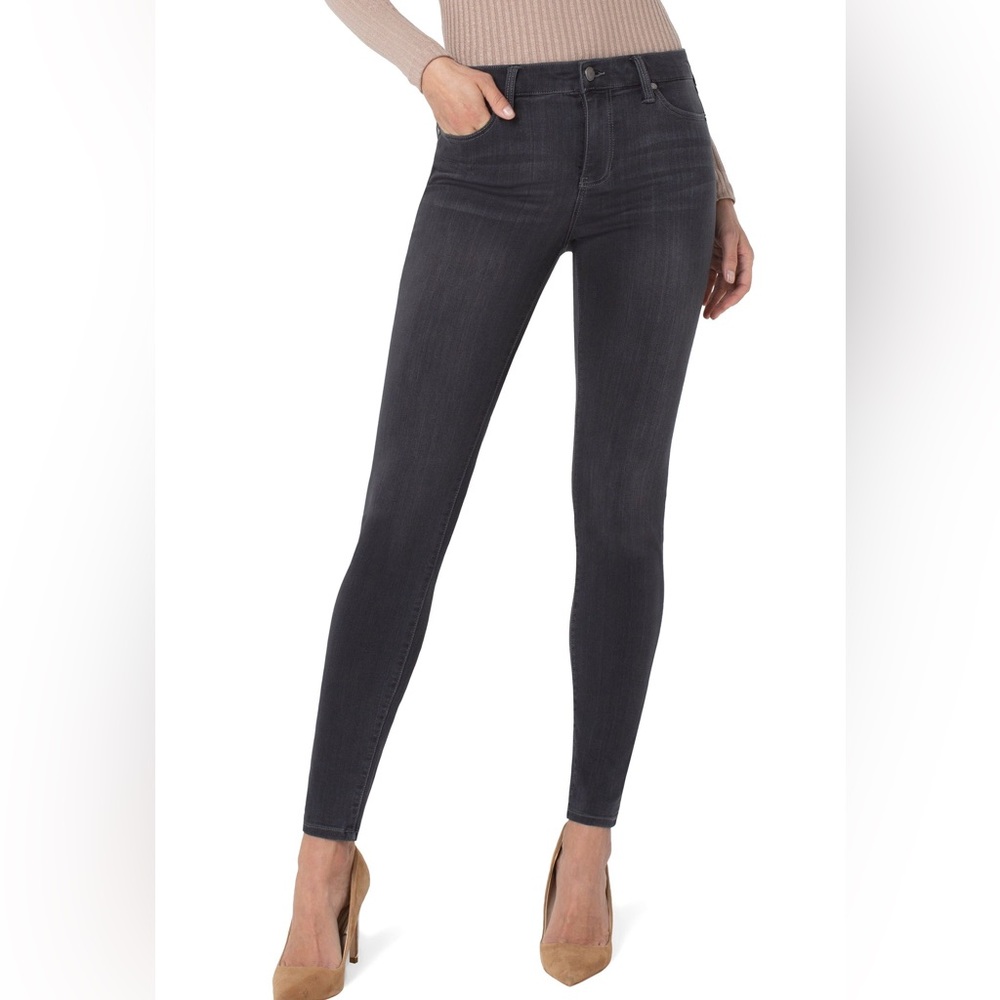LIVERPOOL - Black Wash Skinny Jeans Sz 4 / 27